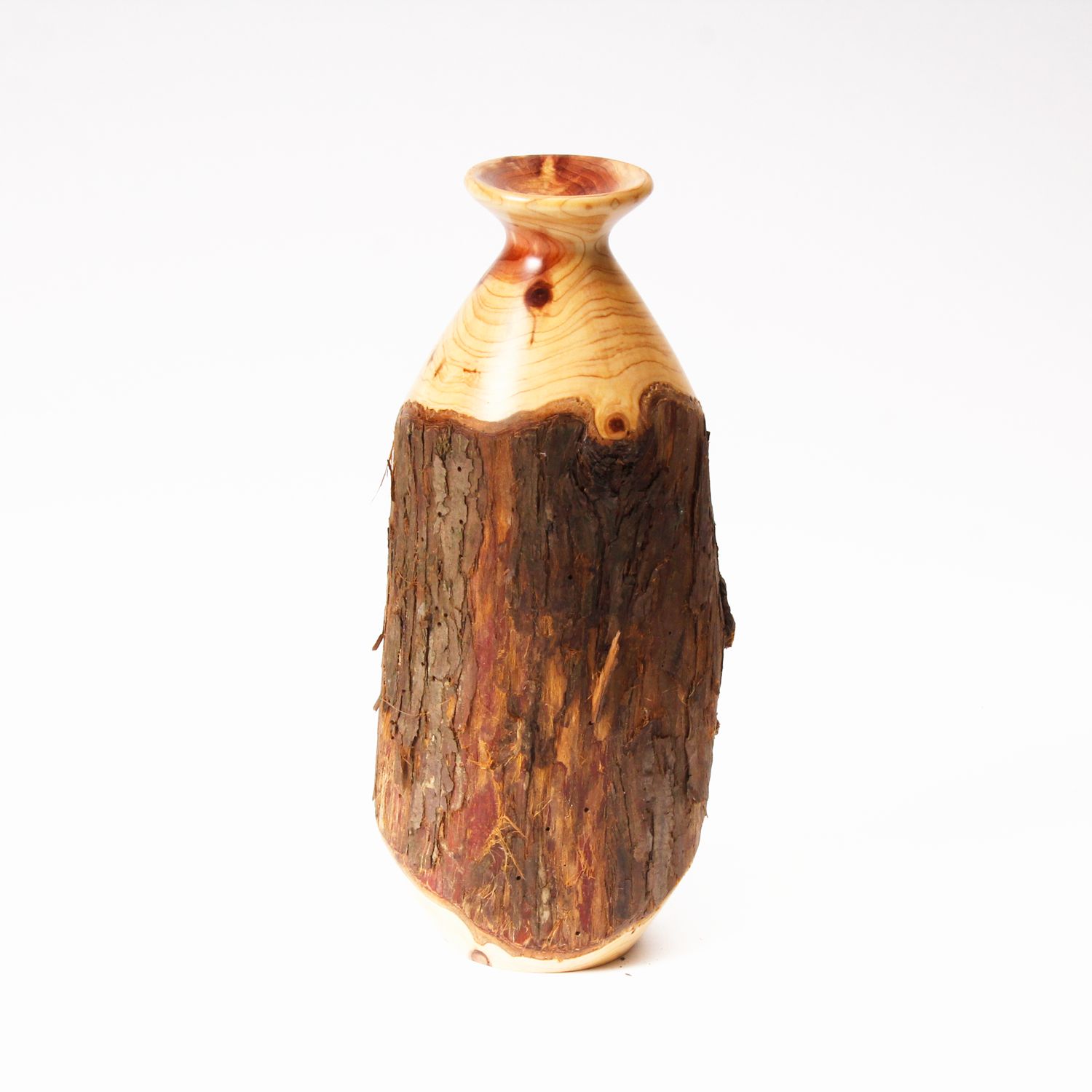 Larry A. Cluchey: Natural Juniper Vase Product Image 3 of 3