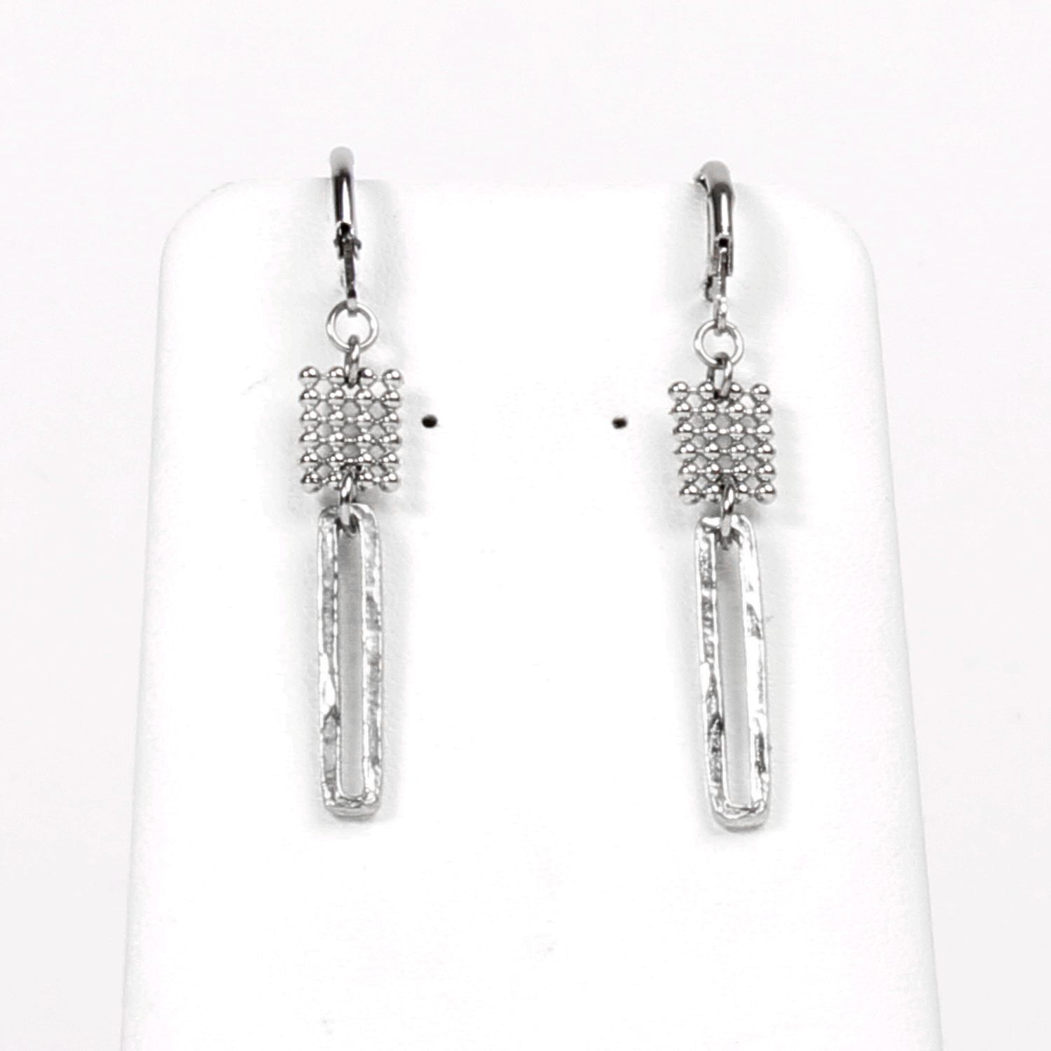 Anne-Marie Chagnon: Amarylis Silver Earrings Product Image 2 of 2