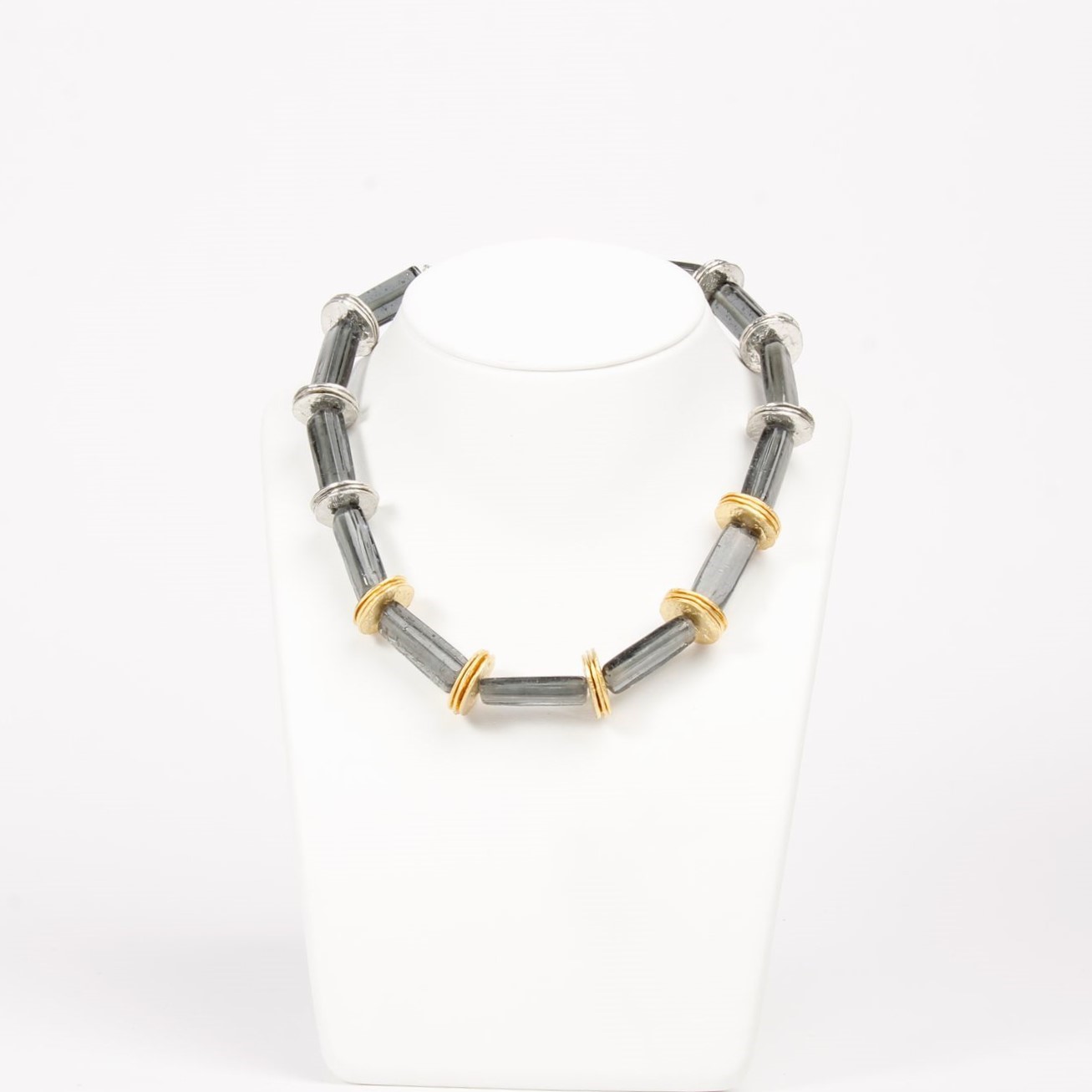 Anne-Marie Chagnon: Rosaline Two-Tone Necklace Product Image 1 of 2