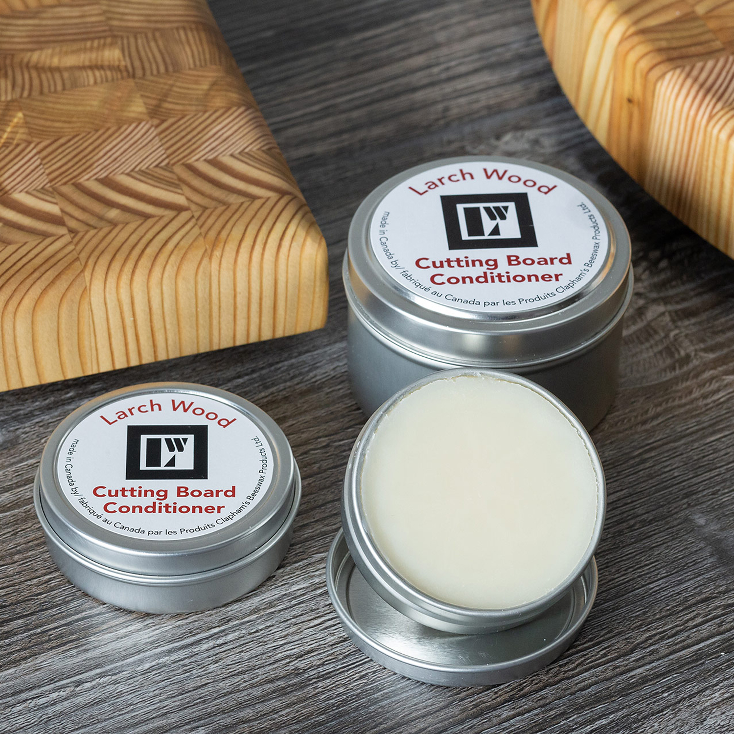 Larch Wood: Cutting Board Conditioner Product Image 1 of 3