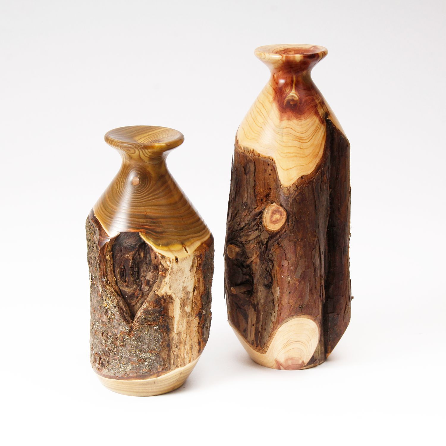 Larry A. Cluchey: Natural Juniper Vase Product Image 2 of 3