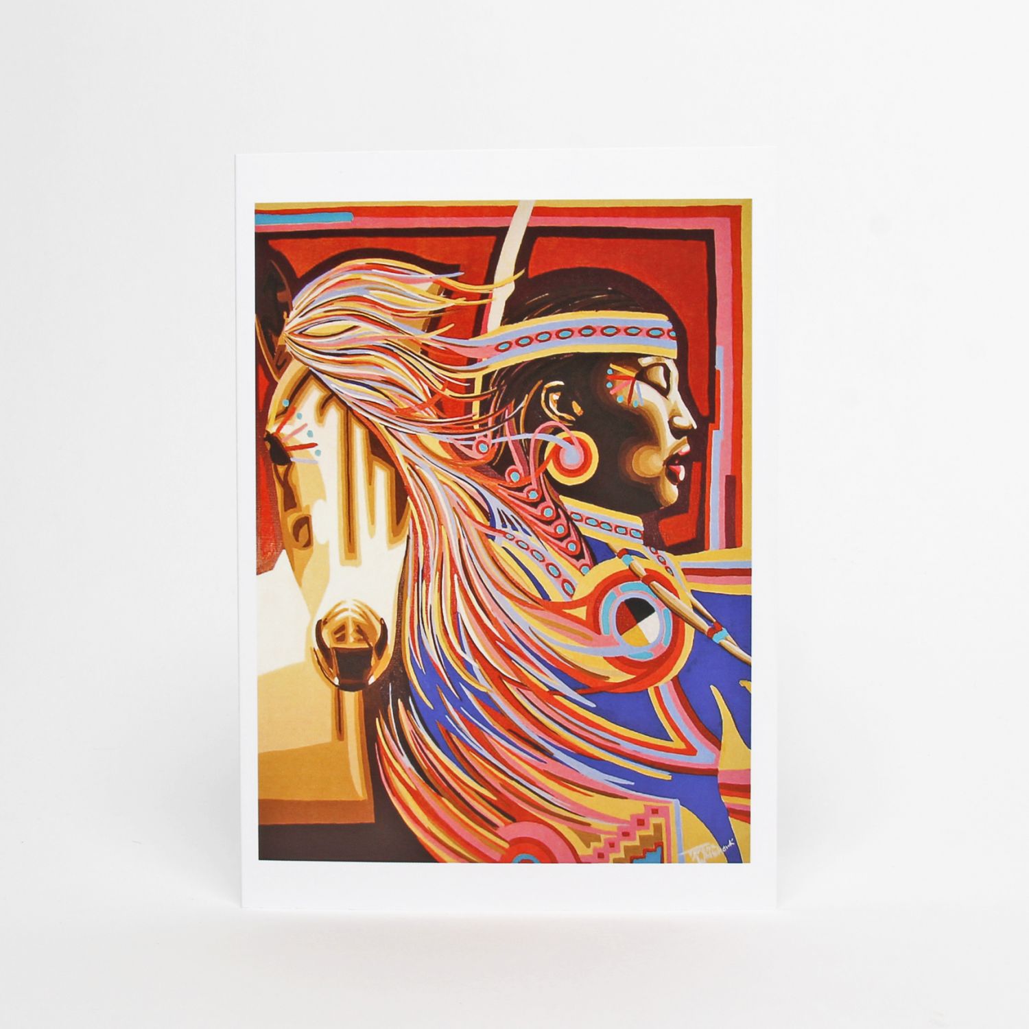 Colouring it Forward: “Connection” Greeting Card Product Image 1 of 1