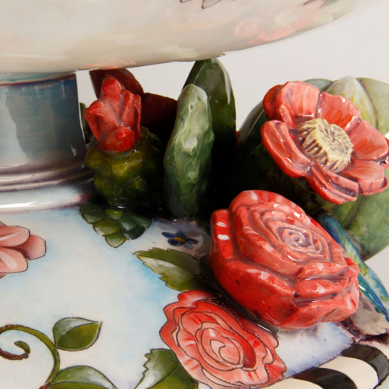 DaNisha Sculpture: Floral Bowl with Succulents Product Image 2 of 4