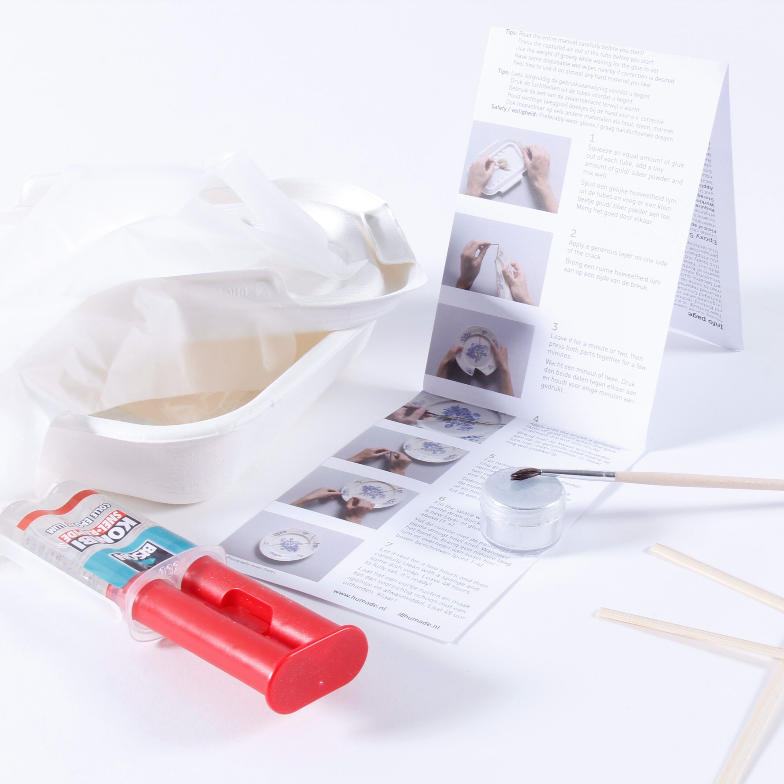 Humade: Kintsugi Kit in Silver Product Image 8 of 10