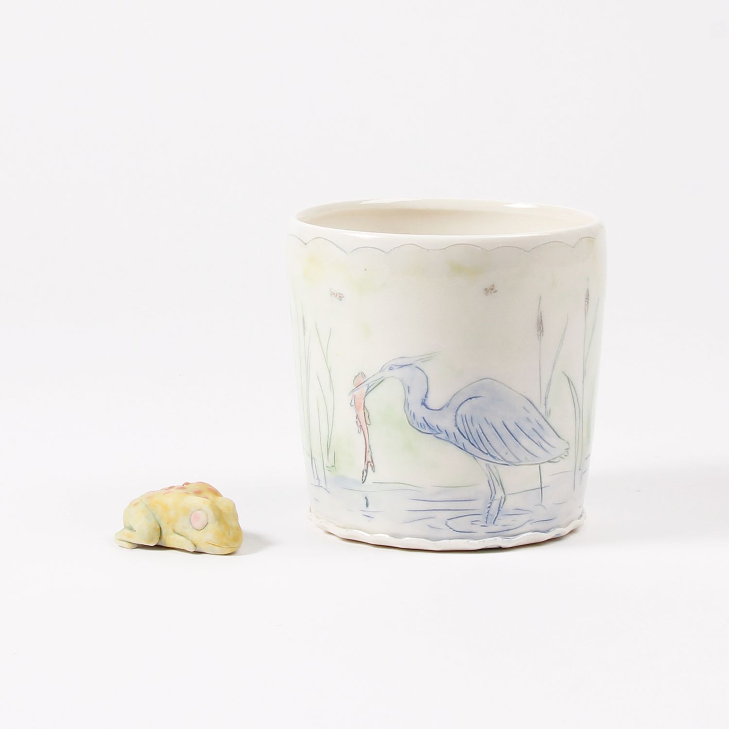 Kirsti Smith: Blue Heron Cup Product Image 3 of 4