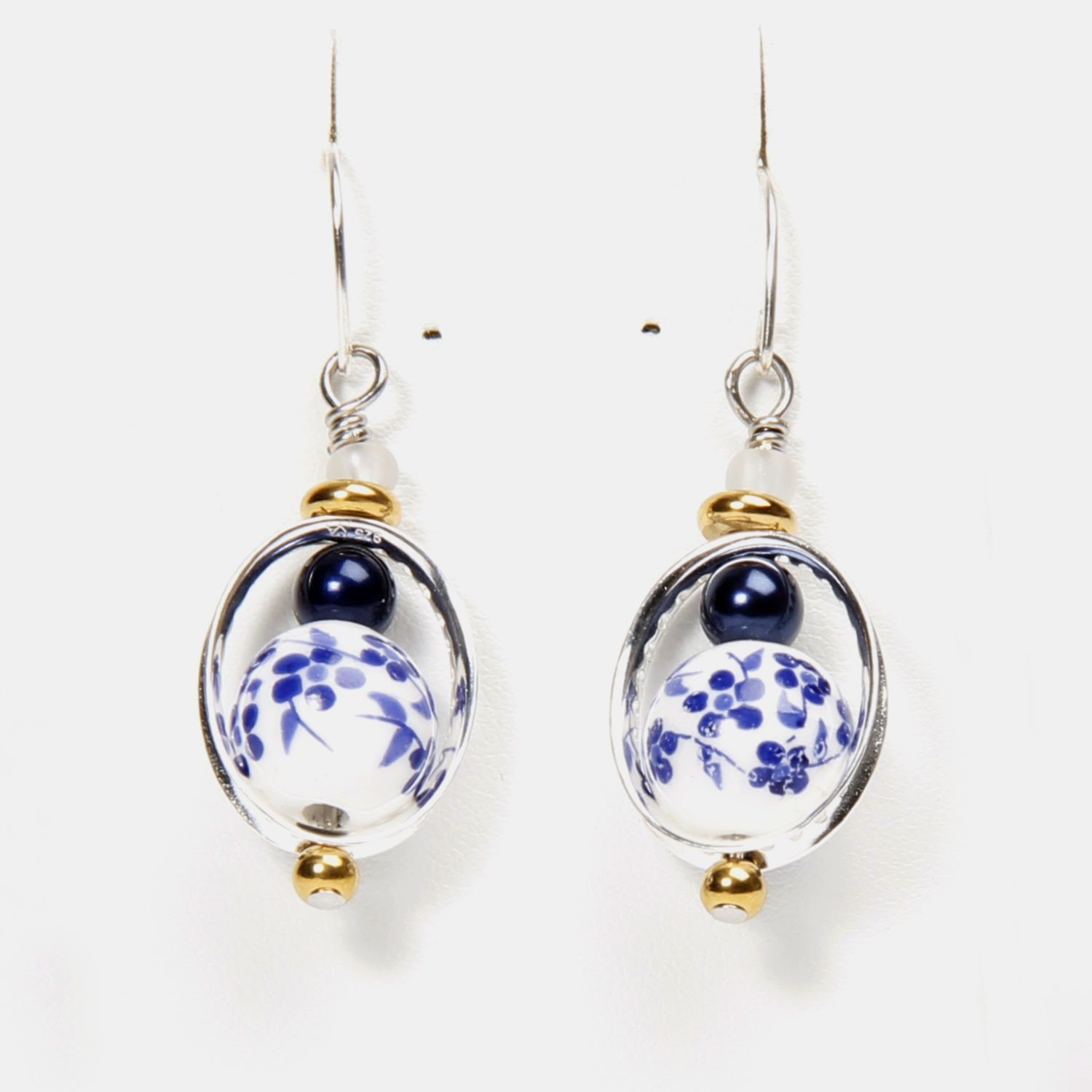 Farheen Ali: Porcelain Earrings Product Image 2 of 2
