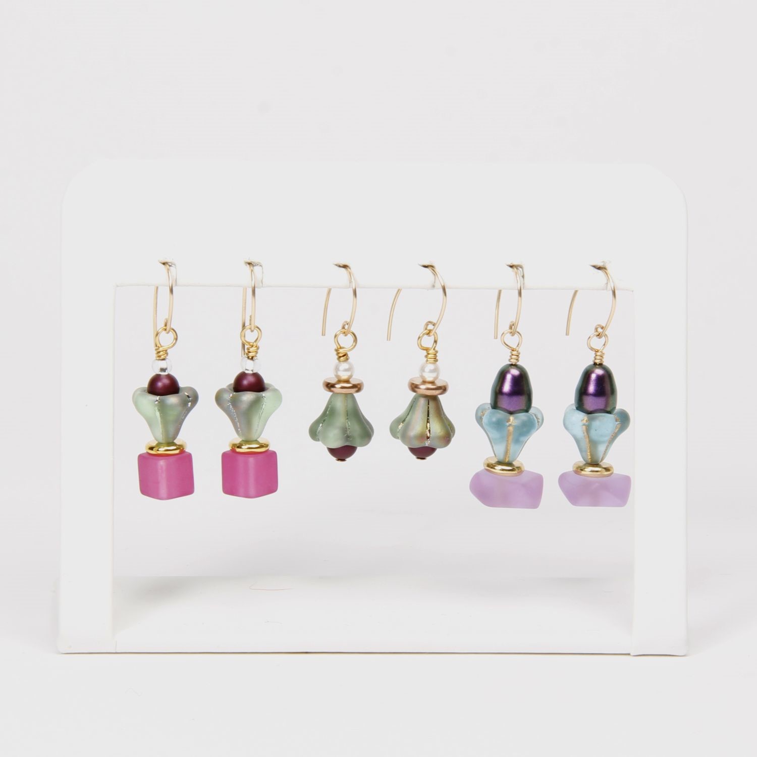 Farheen Ali: Garden Flower Earrings Product Image 2 of 2