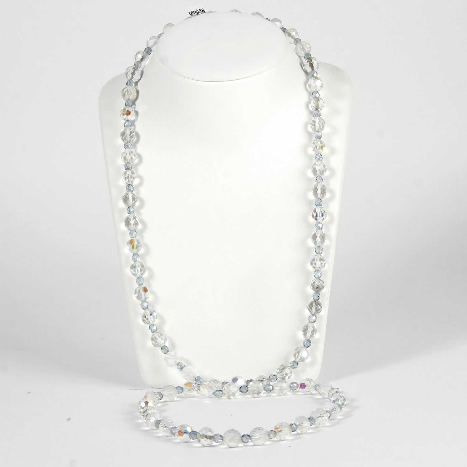 Krystyne Griffin: Large Blue Crystal Necklace Product Image 2 of 2