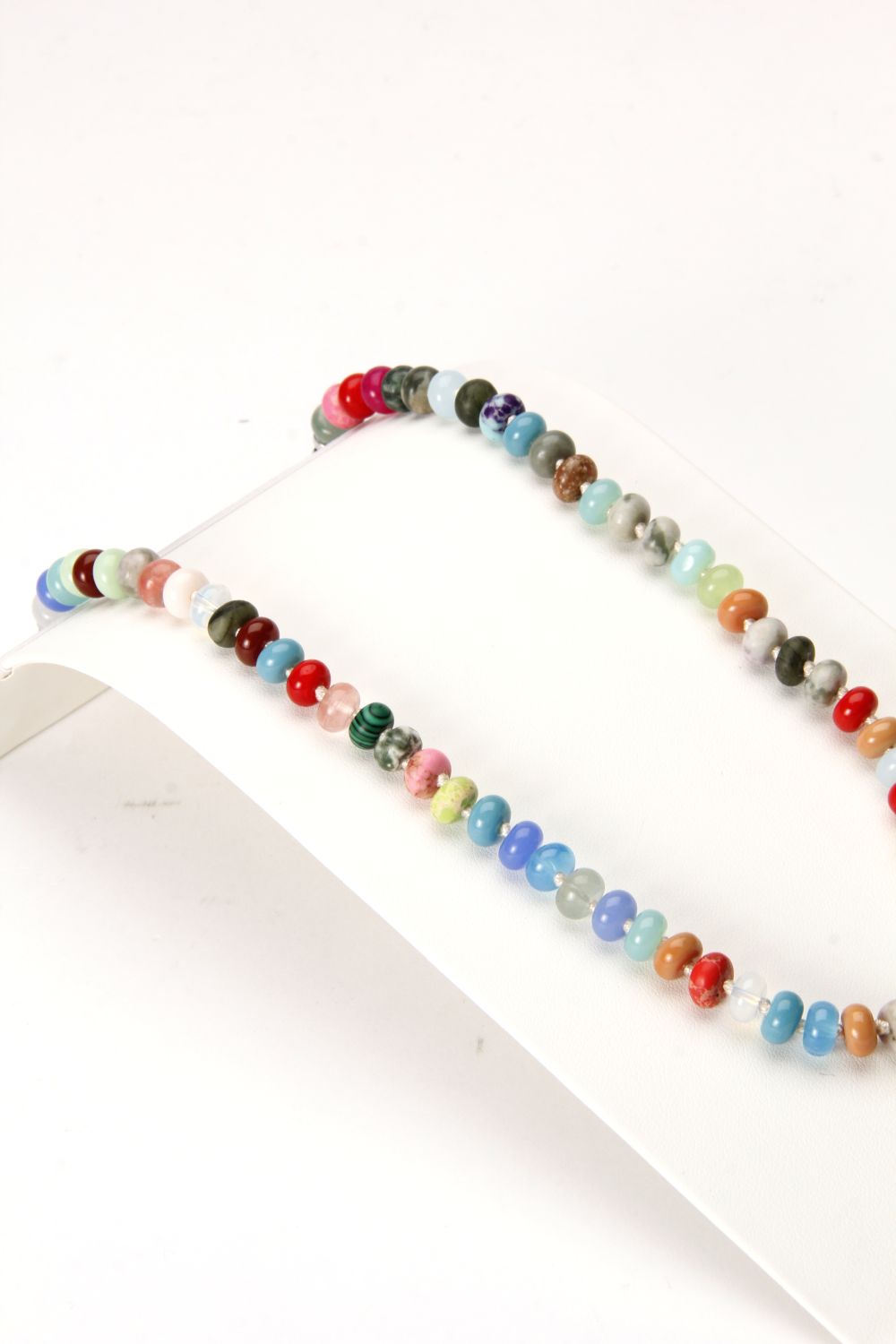 Valentine Rouge Jewellery: Multi Agate Stone Necklace Product Image 2 of 3