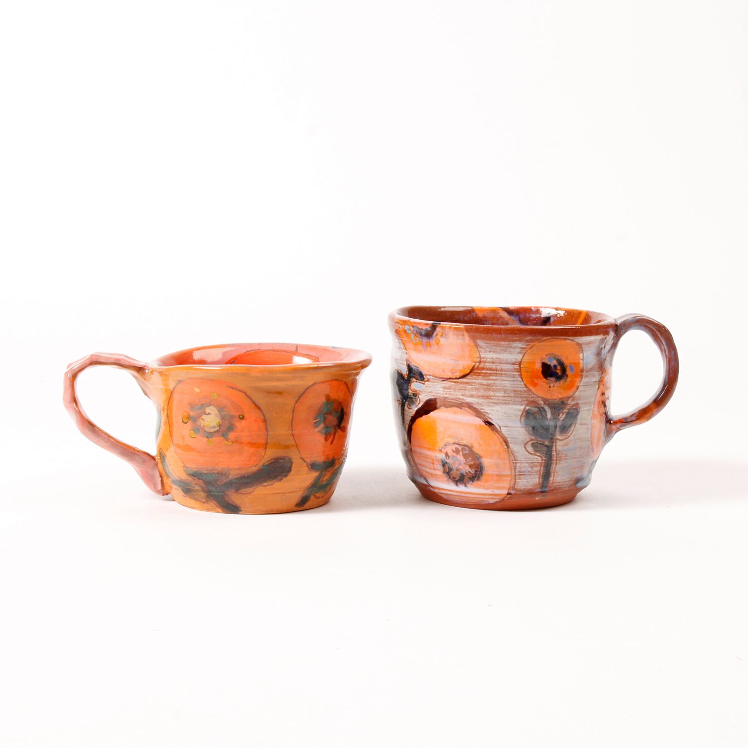 Annie McDonald: Short Mug in Peach Popy Product Image 4 of 5