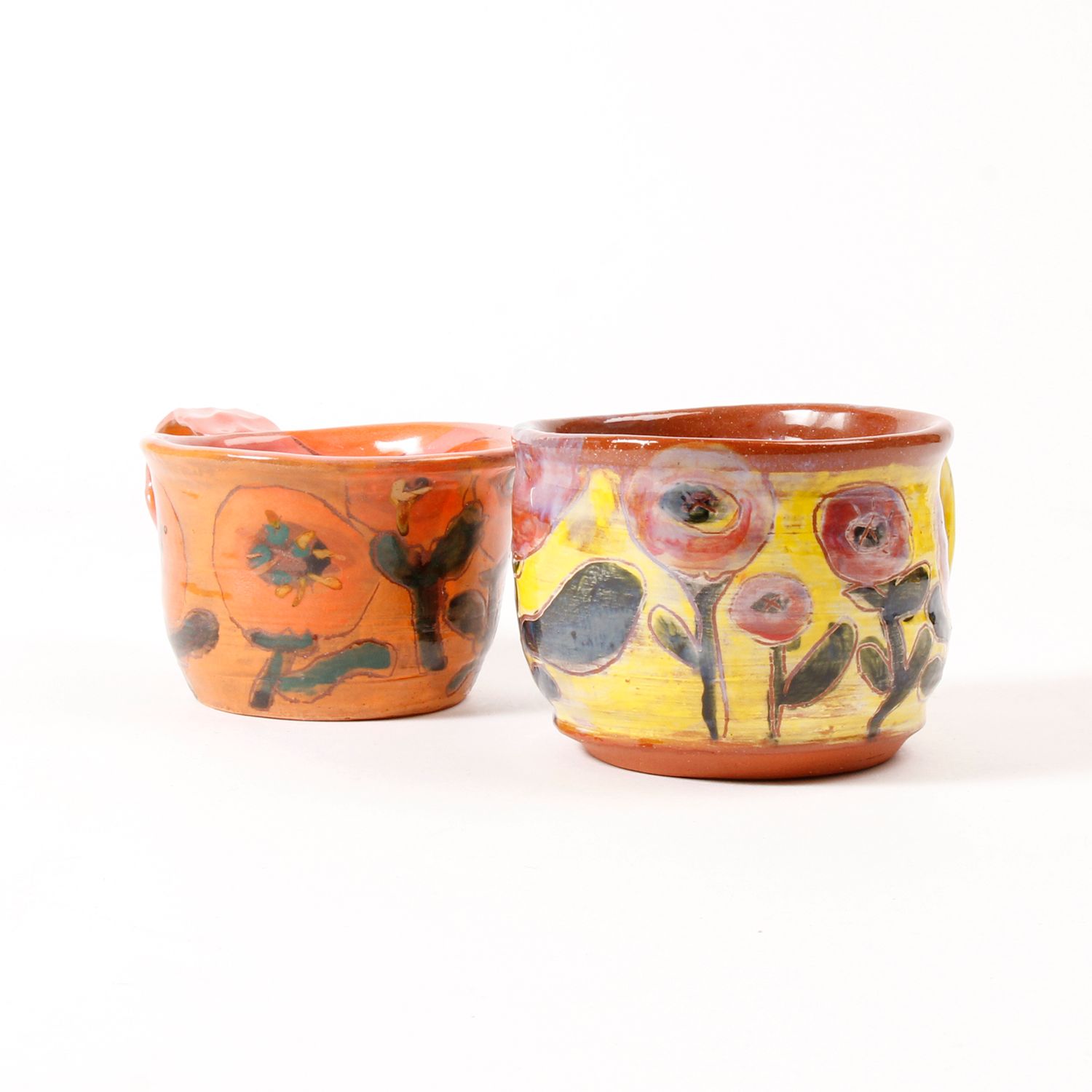 Annie McDonald: Short Mug in Peach Popy Product Image 2 of 5