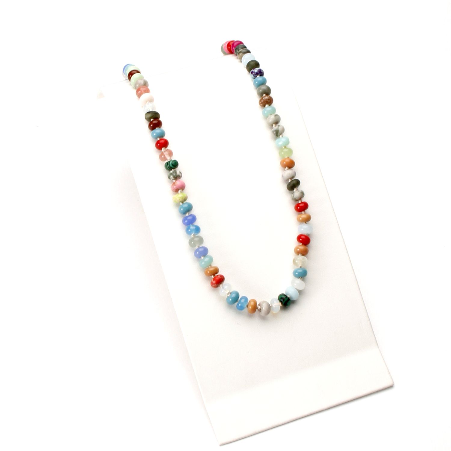 Valentine Rouge Jewellery: Multi Agate Stone Necklace Product Image 1 of 3