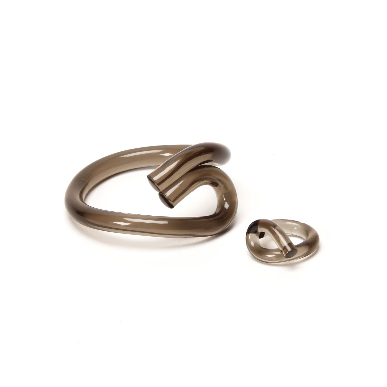 Corey Moranis: Loop Bracelet Smoke Product Image 2 of 3