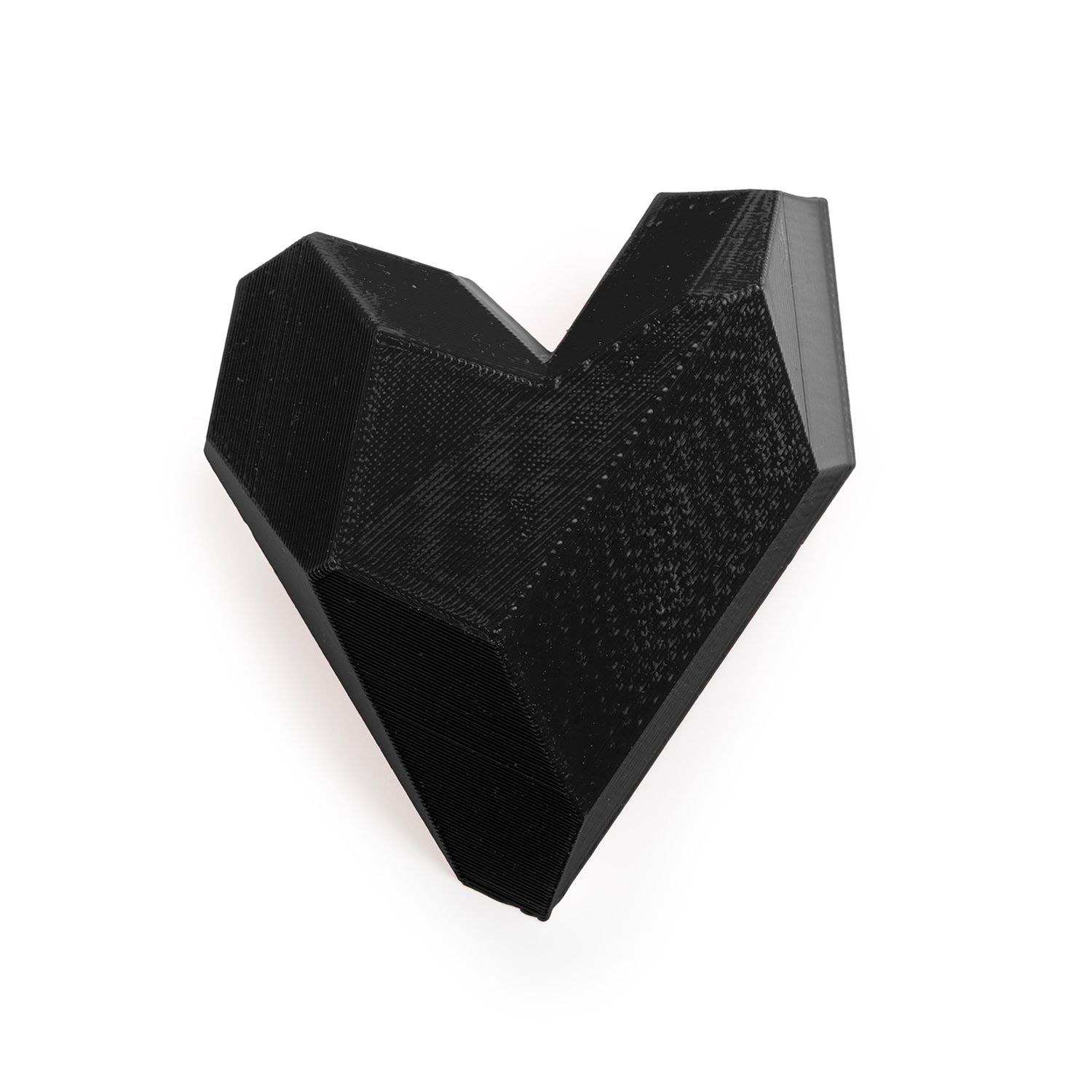 Maison 203: Heart Brooch – Black Product Image 1 of 1