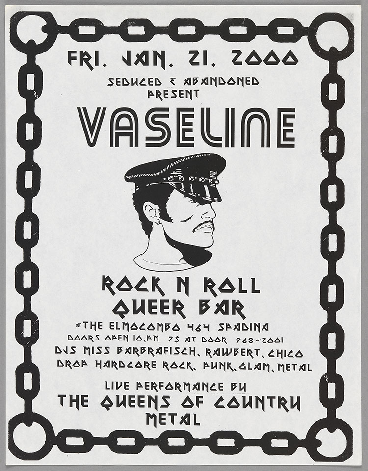 Toronto queer club poster