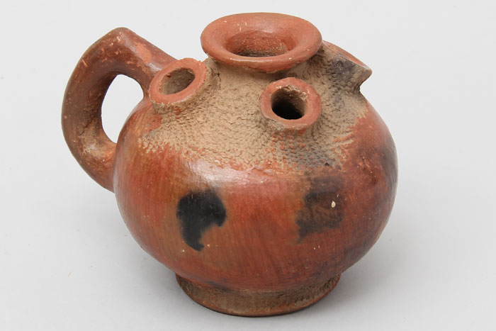 African ceramic flower pot