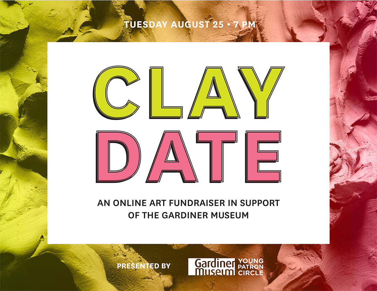 Clay Date - An online art fundraiser in support of the Gardiner Museum