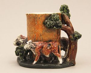 Joe Fafard, Cow Figure Vessel, 1972, G12.19.1 