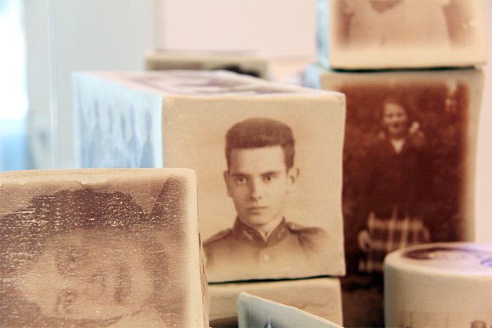 Ceramic installation by artist Heidi McKenzie
