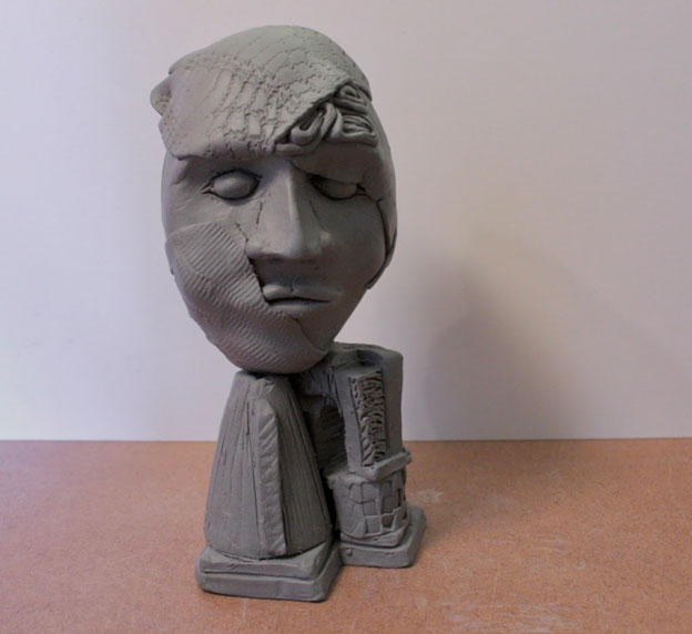 Ceramic bust