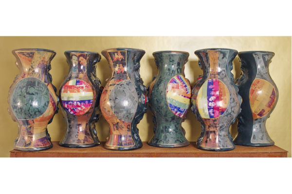 Paul Mathieu - Kiss Vase 1-6, 2013