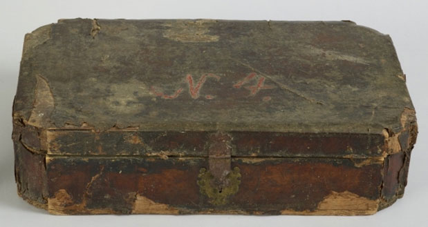 Leather presentation case