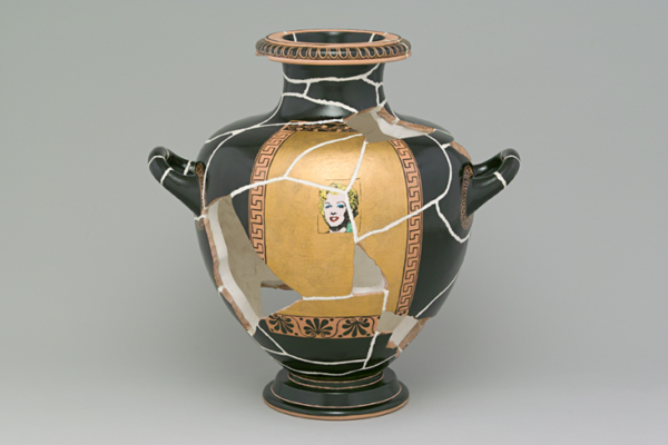 Richard Milette - Hydria 13-3462 with Gold Marilyn Monroe, 1988