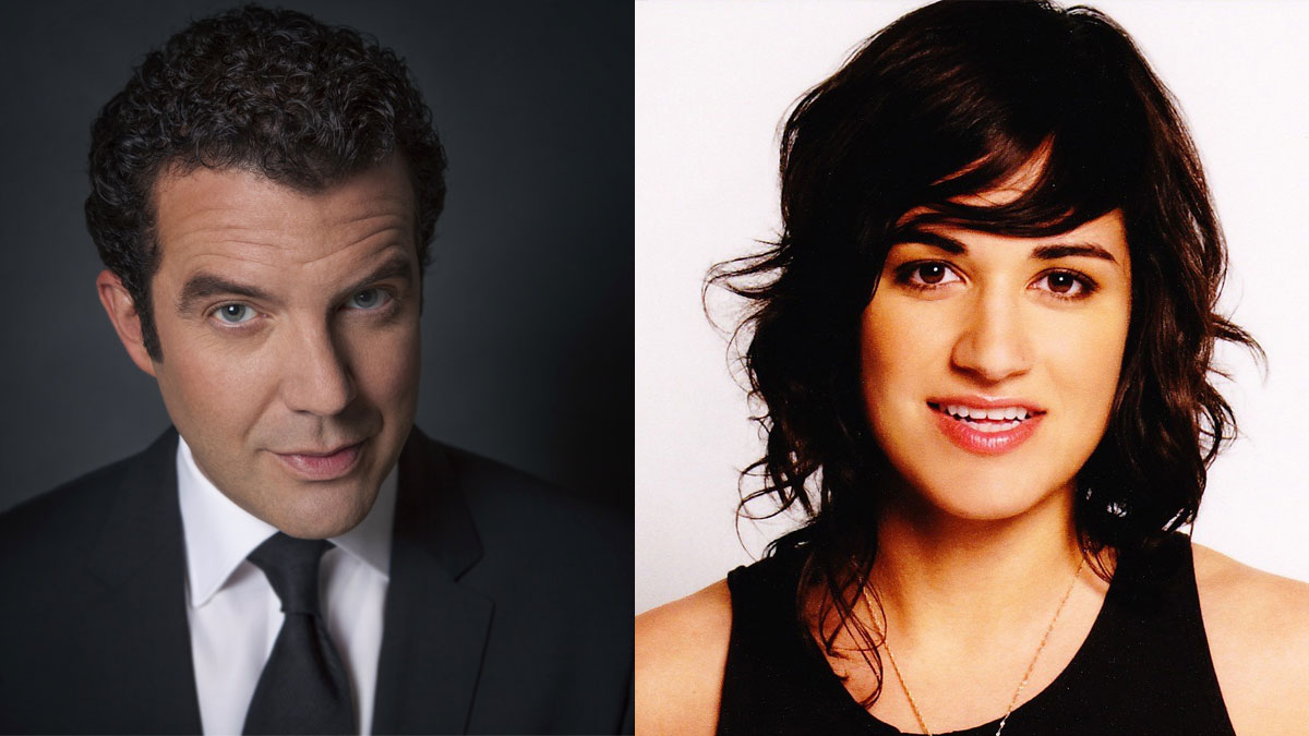 Rick Mercer and Sabrina Jalees